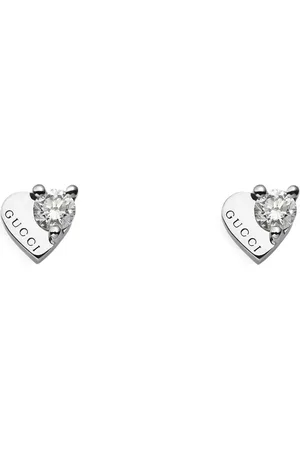 Gucci Pendientes con forma de corazón