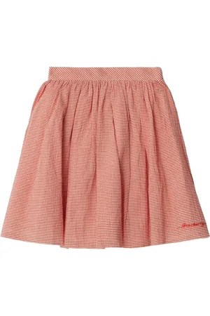 Burberry Falda corta con logo bordado