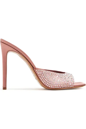 PARIS TEXAS Mules Holly con detalles de cristal