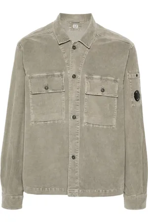 C.P. Company Camisa con detalle Lens