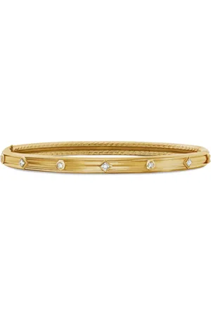 David Yurman Brazalete Modern Renaissance en oro amarillo de 18 ct con diamante