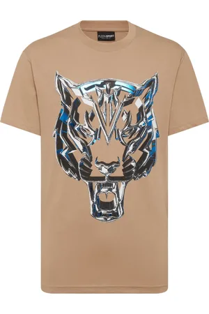 Philipp Plein Camiseta SS Chrome Tiger