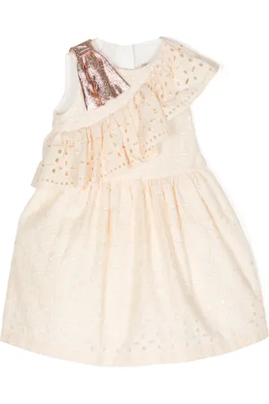 HUCKLEBONES LONDON Vestido midi asimétrico
