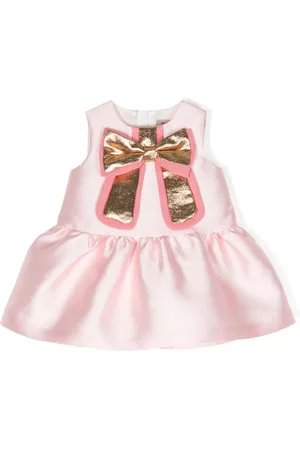 HUCKLEBONES LONDON Set con vestido y aplique del lazo
