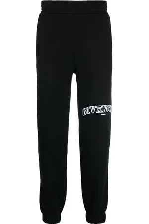 Givenchy Pantalones de chándal con logo bordado