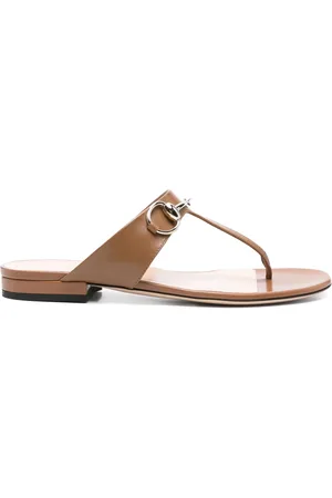 Gucci Sandalias Horsebit planas
