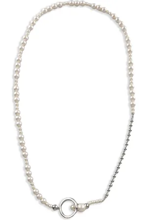 AMBUSH Collar con perla artificial