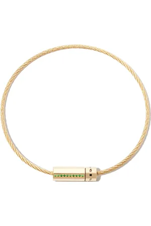 Le Gramme Pulsera con diseño de cable en oro amarillo de 18kt