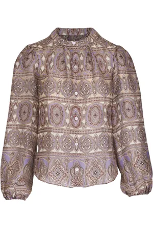 VERONICA BEARD Blusa de manga farol