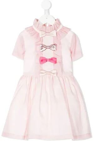 HUCKLEBONES LONDON Vestido de manga corta con lazo