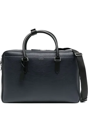 SMYTHSON Maletín con logo estampado