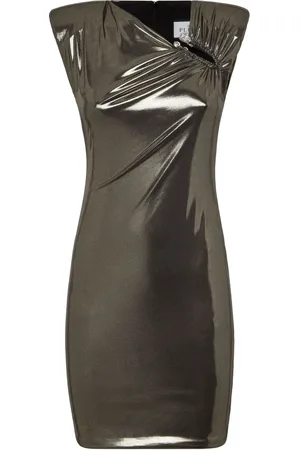 Philipp Plein Vestido corto con hombreras