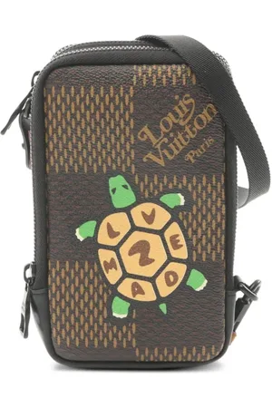 LOUIS VUITTON Bolso de mano Damier Ebène de Louis Vuitton x Nigo 2020