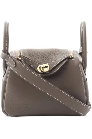 Hermès Bolso de mano Lindy mini 2024