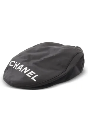 CHANEL Gorra con logo estampado 1986-1988