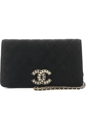 CHANEL Bolso de hombro con logo Interlocking CC 2014