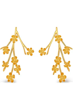 Oscar de la Renta Pendientes con detalle floral