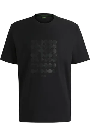 HUGO BOSS Camiseta con estampado geométrico