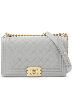 CHANEL Bolso de hombro Boy con cadena 2018