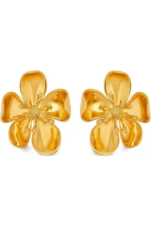 Oscar de la Renta Pendientes con detalle floral