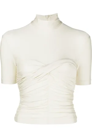 Alexander Wang Top ceñido con cuello alto