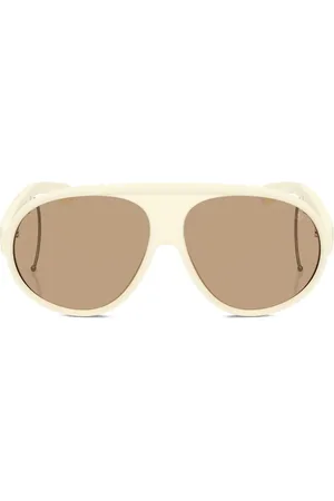 Moncler Gafas de sol con montura estilo piloto