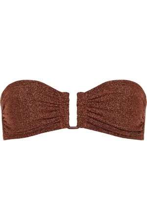 ERES Top de bikini Flamboyant fruncido