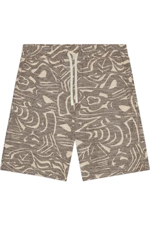 NN.07 Bermudas con estampado de serpiente