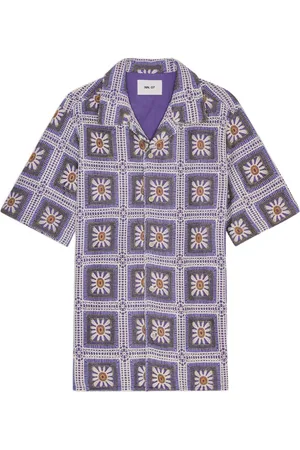 NN.07 Camisa con motivo floral