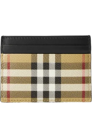 Burberry Tarjetero a cuadros