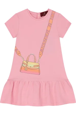 Aigner Vestido acampanado de manga corta
