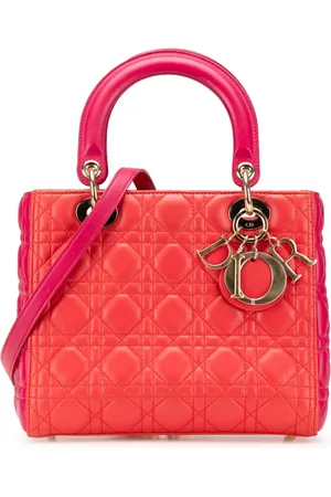 Dior Bolso satchel Cannage Lady Dior mediano 2014