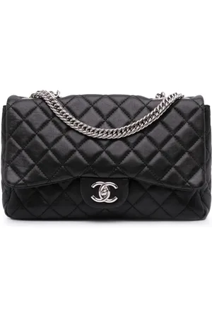 CHANEL Bolso de hombro Jumbo Classic de piel de borrego 2006-2008
