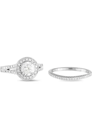 LB Exclusive Anillo en oro de 14 ct con diamantes
