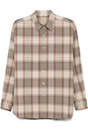 Auralee Camisa a cuadros