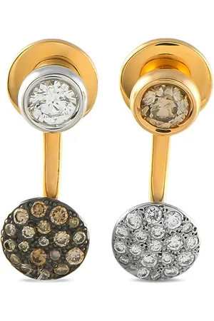 Pomellato Pendientes Sabbia en oro amarillo de 18 ct con diamantes