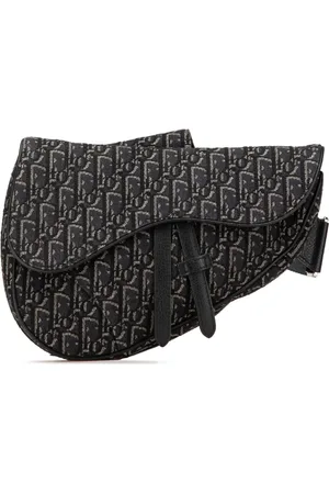 Dior Bandolera Oblique Canvas Saddle 2019