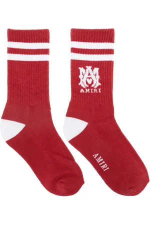 AMIRI Calcetines de punto de intarsia