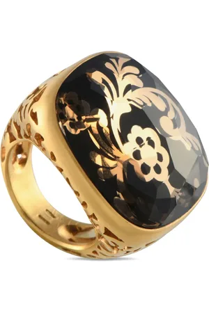 Pomellato Anillo Victoria en oro amarillo de 18 ct con cristal