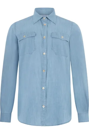 Boglioli Camisa vaquera con botones