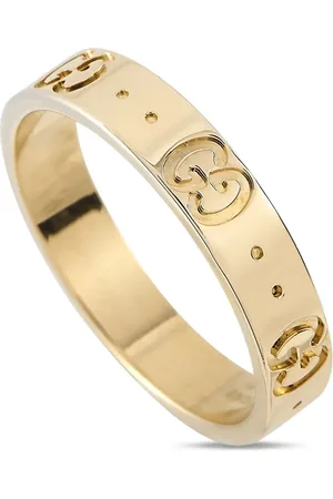 Gucci Anillo Interlocking G en oro amarillo de 18 ct