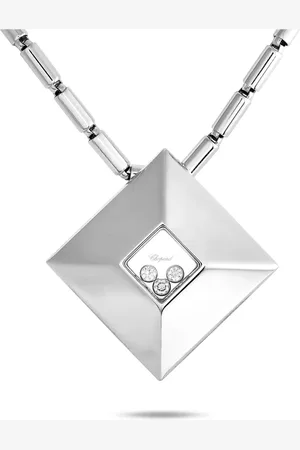 Chopard Collar Happy en oro de 18 ct con diamantes