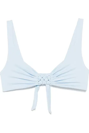 FISICO Top de bikini con detalle de macramé