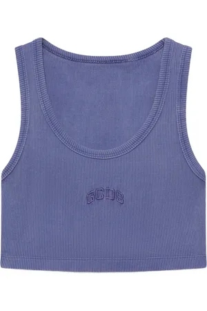 GCDS Top con logo bordado