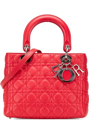 Dior Bolso satchel Cannage Lady Dior mediano 2011