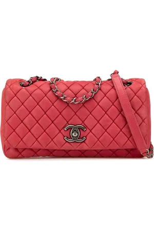 CHANEL Bolso de hombro New Bubble Flap grande de piel de becerro tornasolada 2012-2013