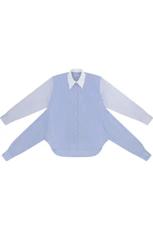 Charles Jeffrey Loverboy Camisa asimétrica a rayas