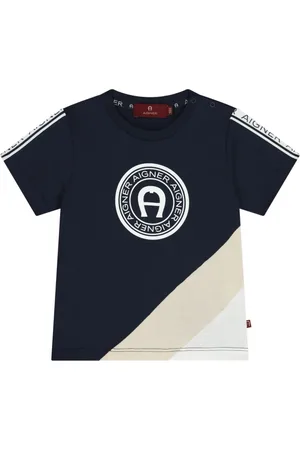 Aigner Camiseta con logo estampado