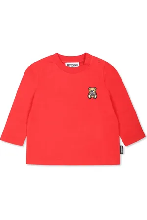 Moschino Camiseta con logo bordado