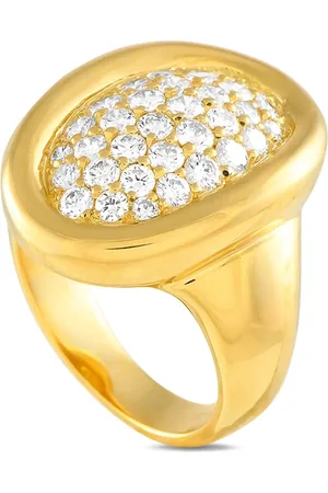 Cartier Anillo Baignoire en oro amarillo de 18 ct con diamantes